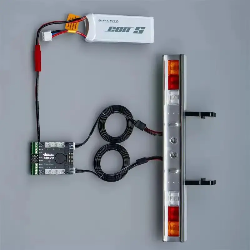 JUWUBA Wireless Light Control Light Group System For 1/14 Tamiya RC Truck Trailer Tipper for Scania Benz Volvo MAN DIY Parts
JUWUBA Wireless Light Control Light Group System For 1/14 Tamiya RC Truck Trailer Tipper for Scania Benz Volvo MAN DIY Parts