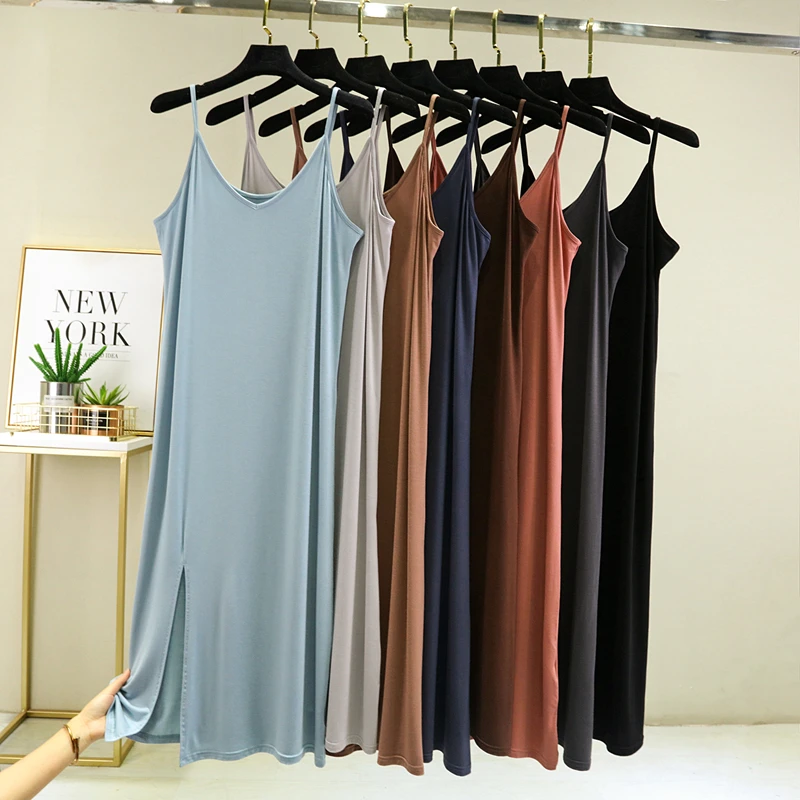 Летнее женское платье-миди на бретельках, однотонное, с V-образным вырезом, свободного кроя, для дома и отдыха
Летнее женское платье-миди на бретельках, однотонное, с V-образным вырезом, свободного кроя, для дома и отдыха