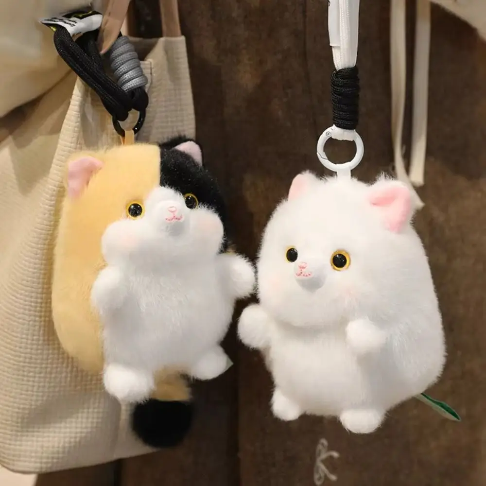 Round Shape Cat Plush Keychain Chubby Design Fluffy Texture Cat Plush Pendant Squeezable Soft Material Plush Cat Keychain
Round Shape Cat Plush Keychain Chubby Design Fluffy Texture Cat Plush Pendant Squeezable Soft Material Plush Cat Keychain