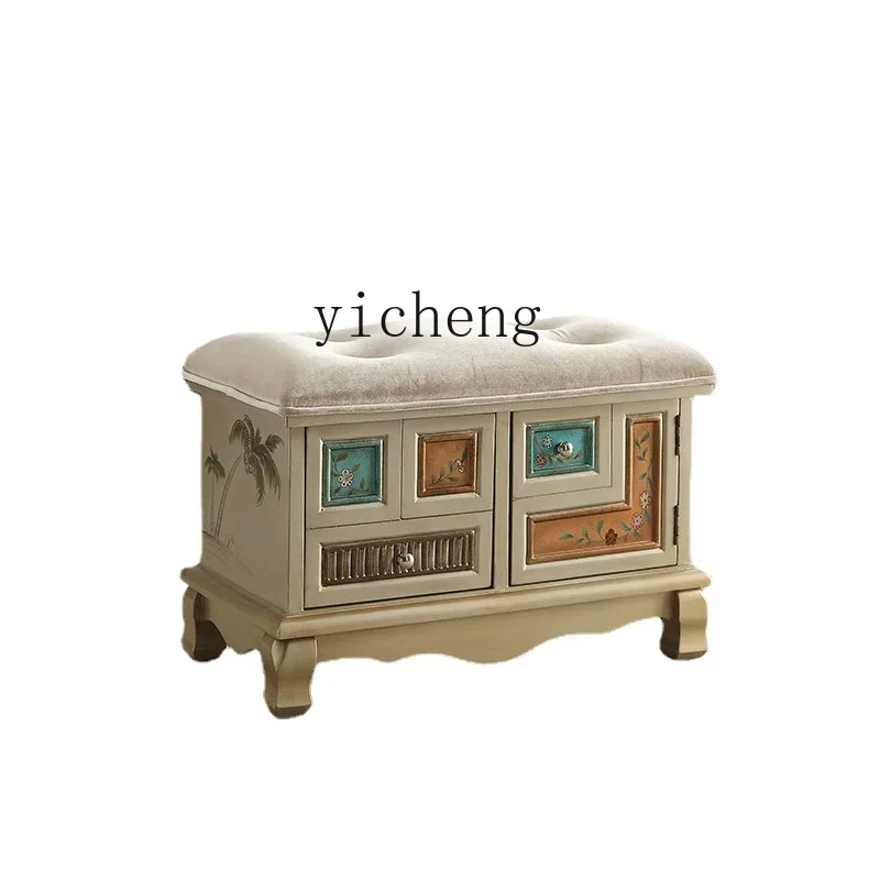 ZC Solid Wood Entrance Shoe Changing Stool Shoe Cabinet Footstool Sofa Stool Bedroom Bed End Stool Storage Stool Home Sitting
ZC Solid Wood Entrance Shoe Changing Stool Shoe Cabinet Footstool Sofa Stool Bedroom Bed End Stool Storage Stool Home Sitting