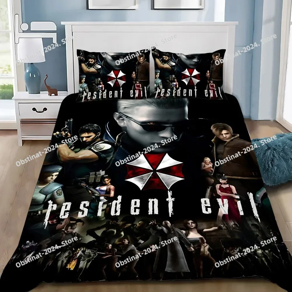 Duvet Cover Pillowcase Bedding Set Residents Evil Adult Boy Girl Bedroom Decoration Children Gift Single Double Large Size
Duvet Cover Pillowcase Bedding Set Residents Evil Adult Boy Girl Bedroom Decoration Children Gift Single Double Large Size