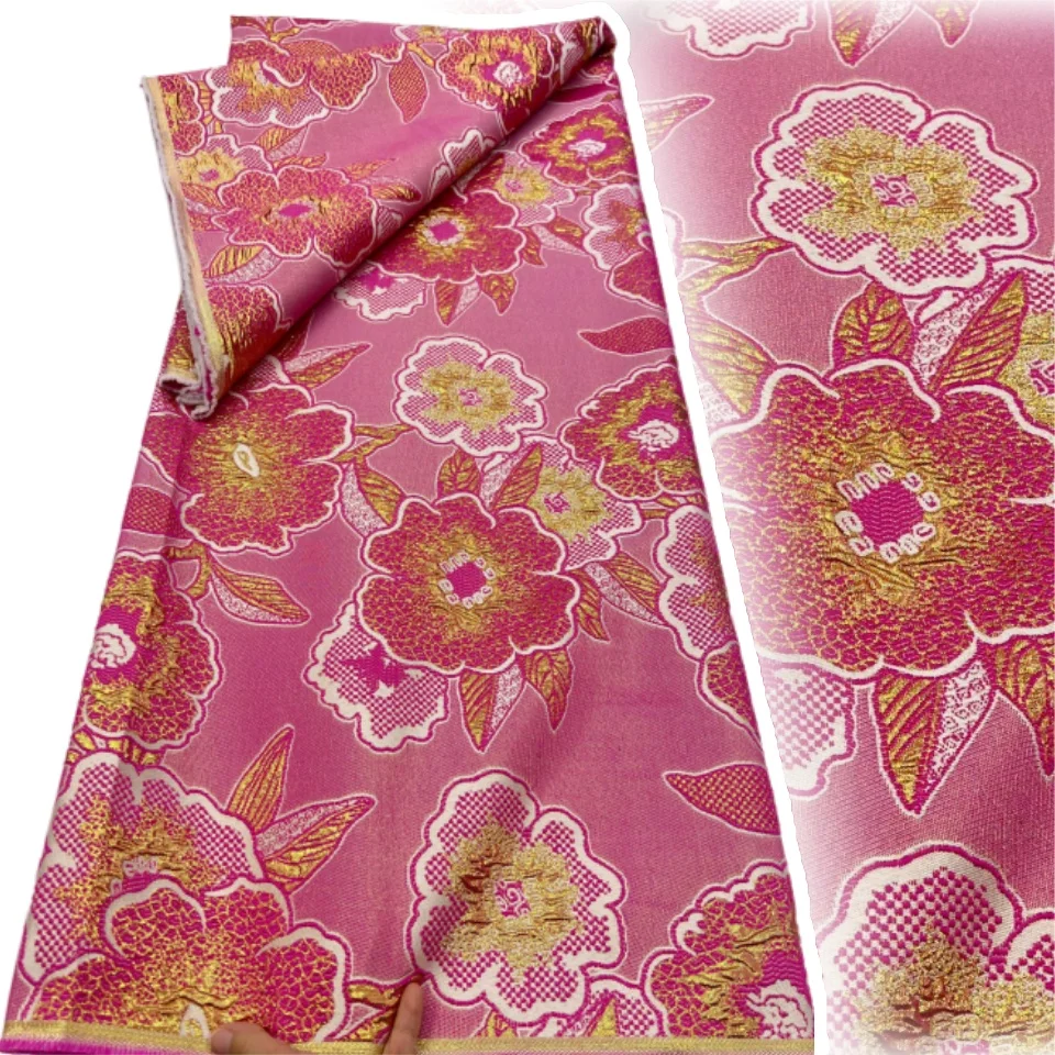 Wholesale Nigerian Laces Fabric 2026 Luxury 5 Yards African Jacquard Brocade Lace Fabric for Sewing Family Prom Dresses 2762
Wholesale Nigerian Laces Fabric 2026 Luxury 5 Yards African Jacquard Brocade Lace Fabric for Sewing Family Prom Dresses 2762