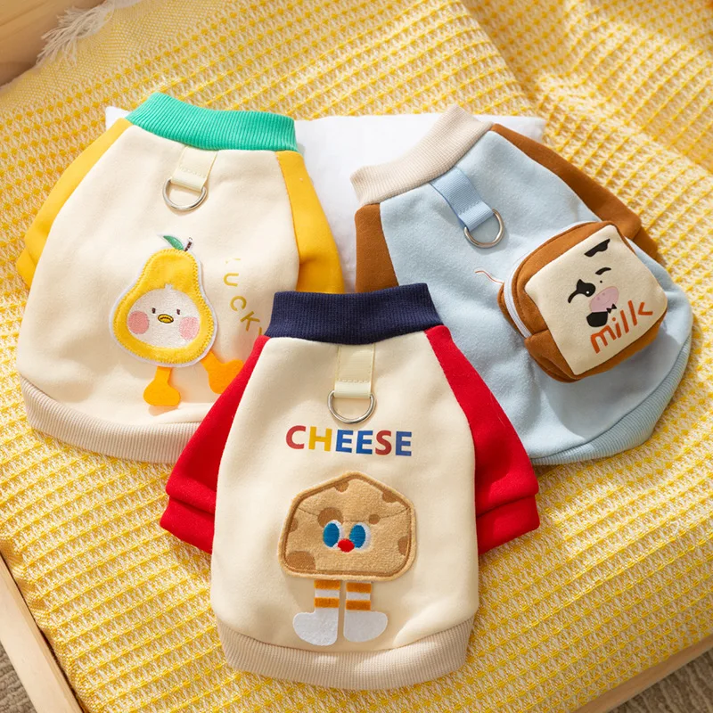 Dog Cute Cartoon Backpack Two-Legged Sweater Thin-Fleece Thermal Bichon Teddy Pet Dog Clothes
Dog Cute Cartoon Backpack Two-Legged Sweater Thin-Fleece Thermal Bichon Teddy Pet Dog Clothes
