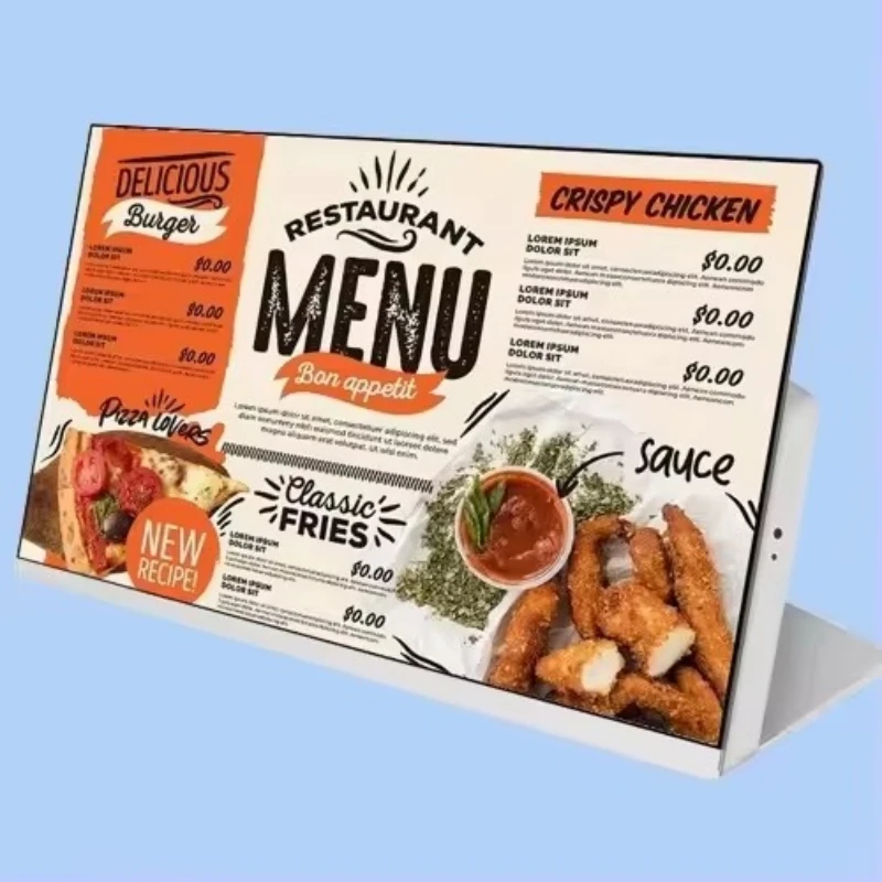Electronic Menu Smart Desktop Menu Display Milk Tea Burger Coffee Shop Order Dynamic Advertising Machine
Electronic Menu Smart Desktop Menu Display Milk Tea Burger Coffee Shop Order Dynamic Advertising Machine