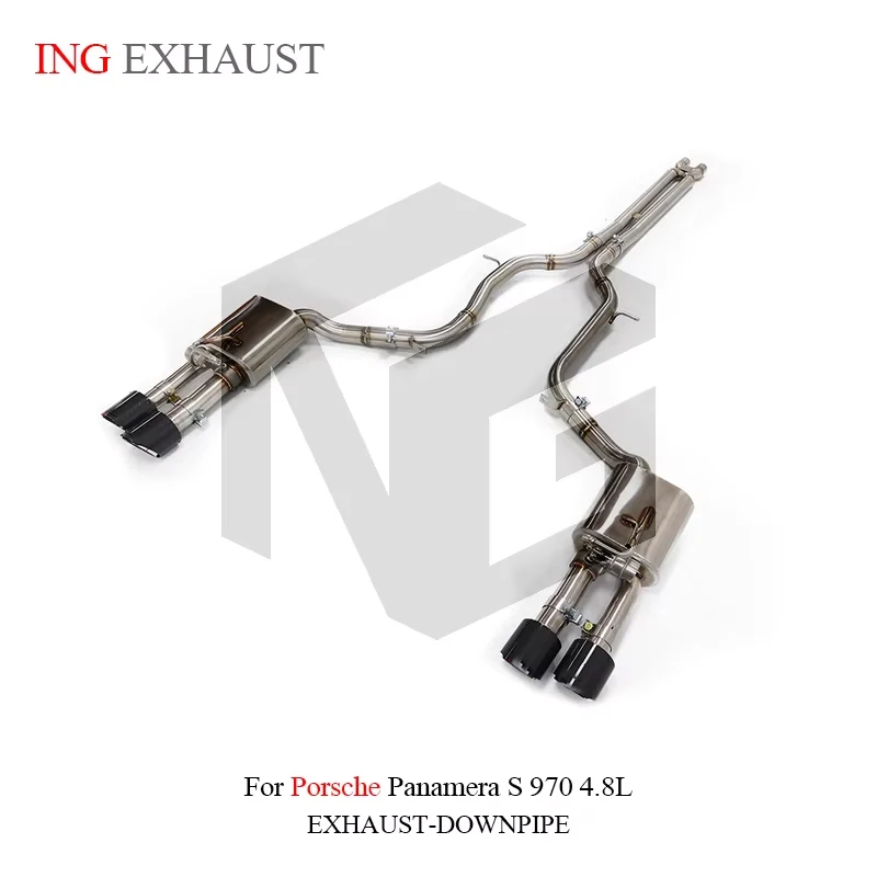 for Porsche Panamera S 970 Exhaust 4.8L SS304 Long service life Catback quality DIY modification ING
for Porsche Panamera S 970 Exhaust 4.8L SS304 Long service life Catback quality DIY modification ING