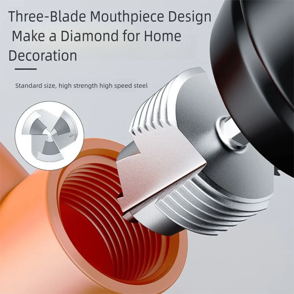 4 Points/6 Points/1 Inch PVC Pipe Threader Internal Thread Fast Waterpipe Tapping Pagoda Drill Water Pipe Tapping Bit
4 Points/6 Points/1 Inch PVC Pipe Threader Internal Thread Fast Waterpipe Tapping Pagoda Drill Water Pipe Tapping Bit