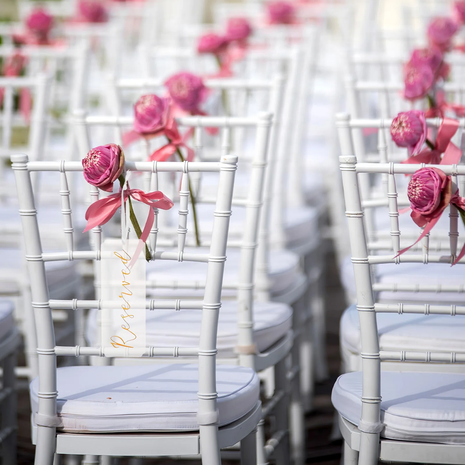 6pcs Acrylic Reserved Signs Wedding Chair Tags Golden Letter Minimalist Sturdy For Parties Banquet Office Events Seating
6pcs Acrylic Reserved Signs Wedding Chair Tags Golden Letter Minimalist Sturdy For Parties Banquet Office Events Seating