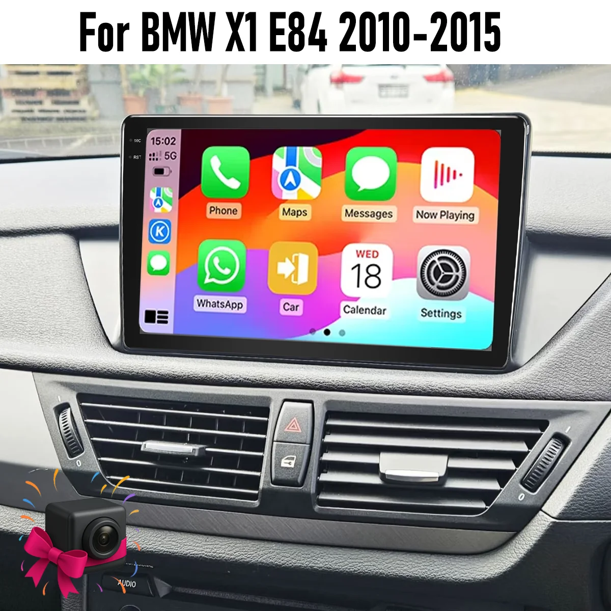 10“ Apple CarPlay Android auto 6-128GB (8CORE) For BMW X1 E84 2010-2015 QLED Screen Android15 Head Unit GPS Navigation Radio
10“ Apple CarPlay Android auto 6-128GB (8CORE) For BMW X1 E84 2010-2015 QLED Screen Android15 Head Unit GPS Navigation Radio