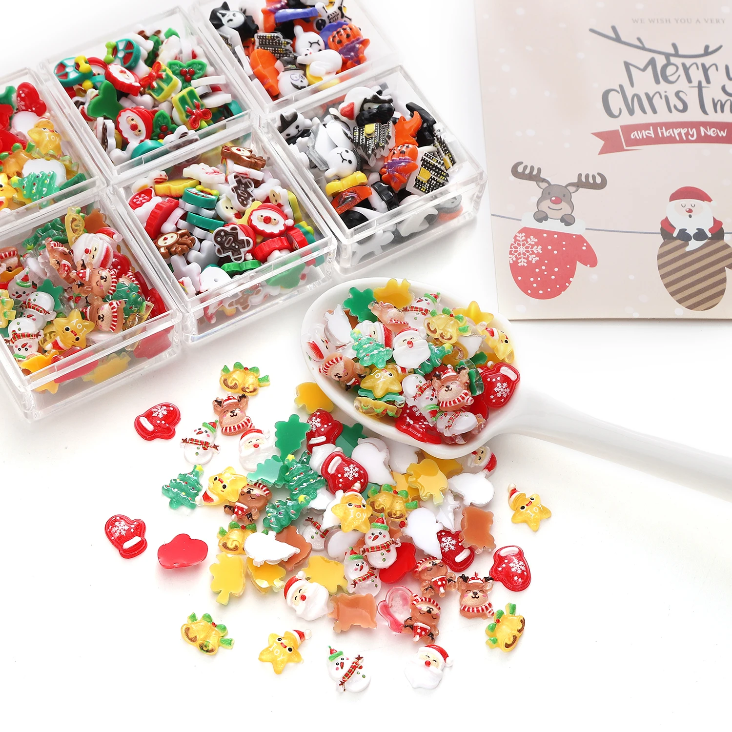 20/50pcs Cute Christmas Snowman Old Man Biscuit Man Christmas Tree Flat Back Resin Scrapbooking DIY Jewelry Decoration Accessori
20/50pcs Cute Christmas Snowman Old Man Biscuit Man Christmas Tree Flat Back Resin Scrapbooking DIY Jewelry Decoration Accessori
