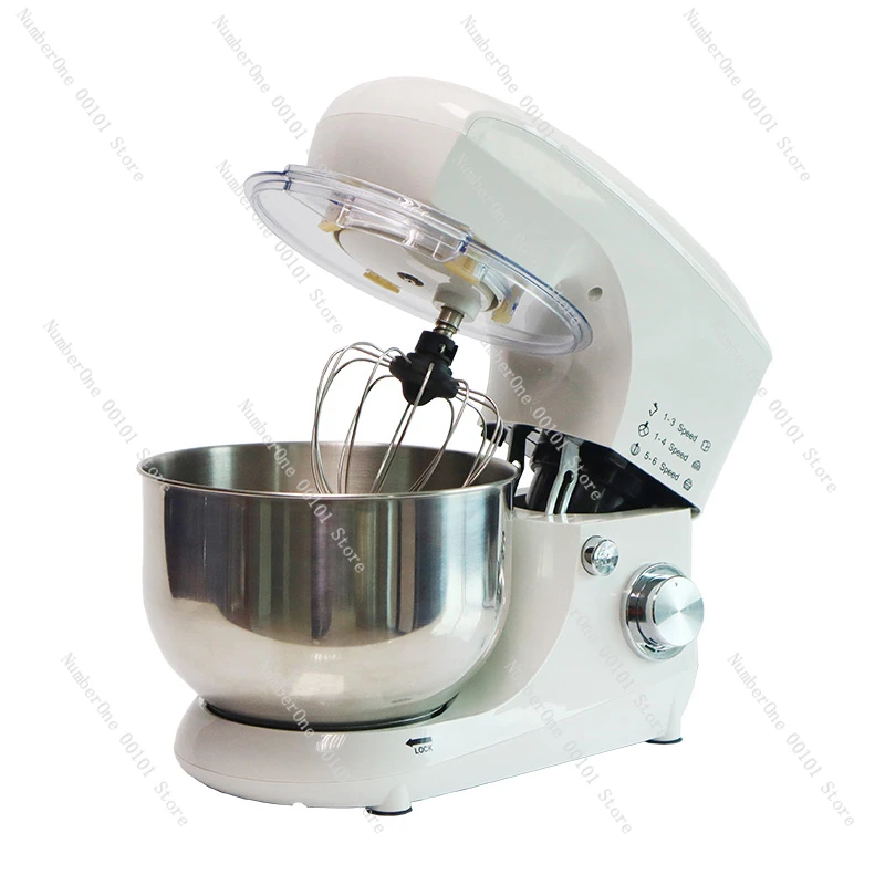 Mixing machine Home cooking machine Small mixer 110v dough kneader Mixer 5L egg beater
Mixing machine Home cooking machine Small mixer 110v dough kneader Mixer 5L egg beater