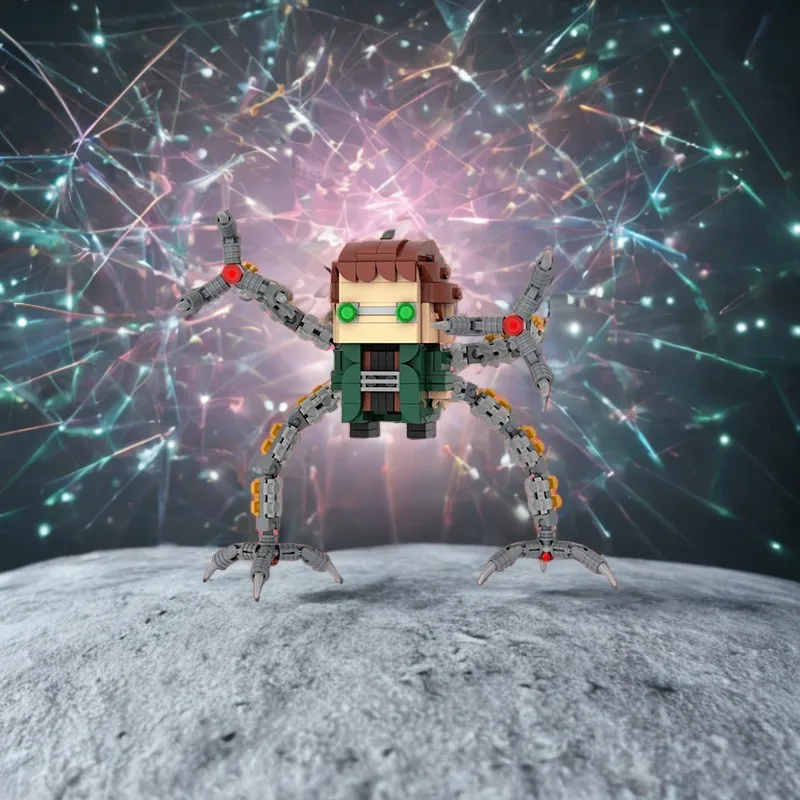 Строительные блоки MOC серии Spidered-Mans — набор Doc Ock из 320 предметов для коллекционирования и отображения
Строительные блоки MOC серии Spidered-Mans — набор Doc Ock из 320 предметов для коллекционирования и отображения