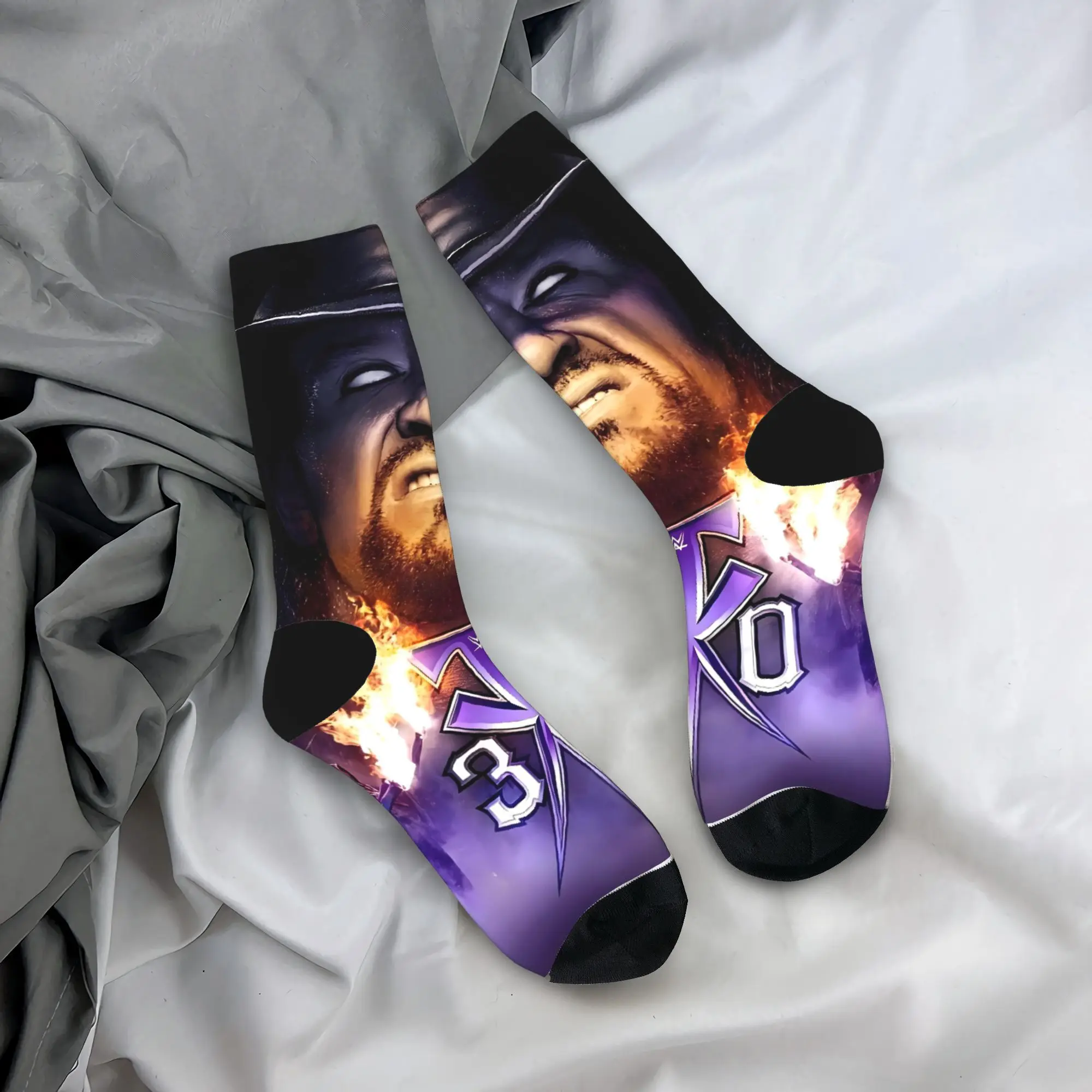 The Undertaker Wrestling Socks Pattern Stockings Non Skid Men Socks Soft Breathable Winter Casual Climbing Socks
The Undertaker Wrestling Socks Pattern Stockings Non Skid Men Socks Soft Breathable Winter Casual Climbing Socks