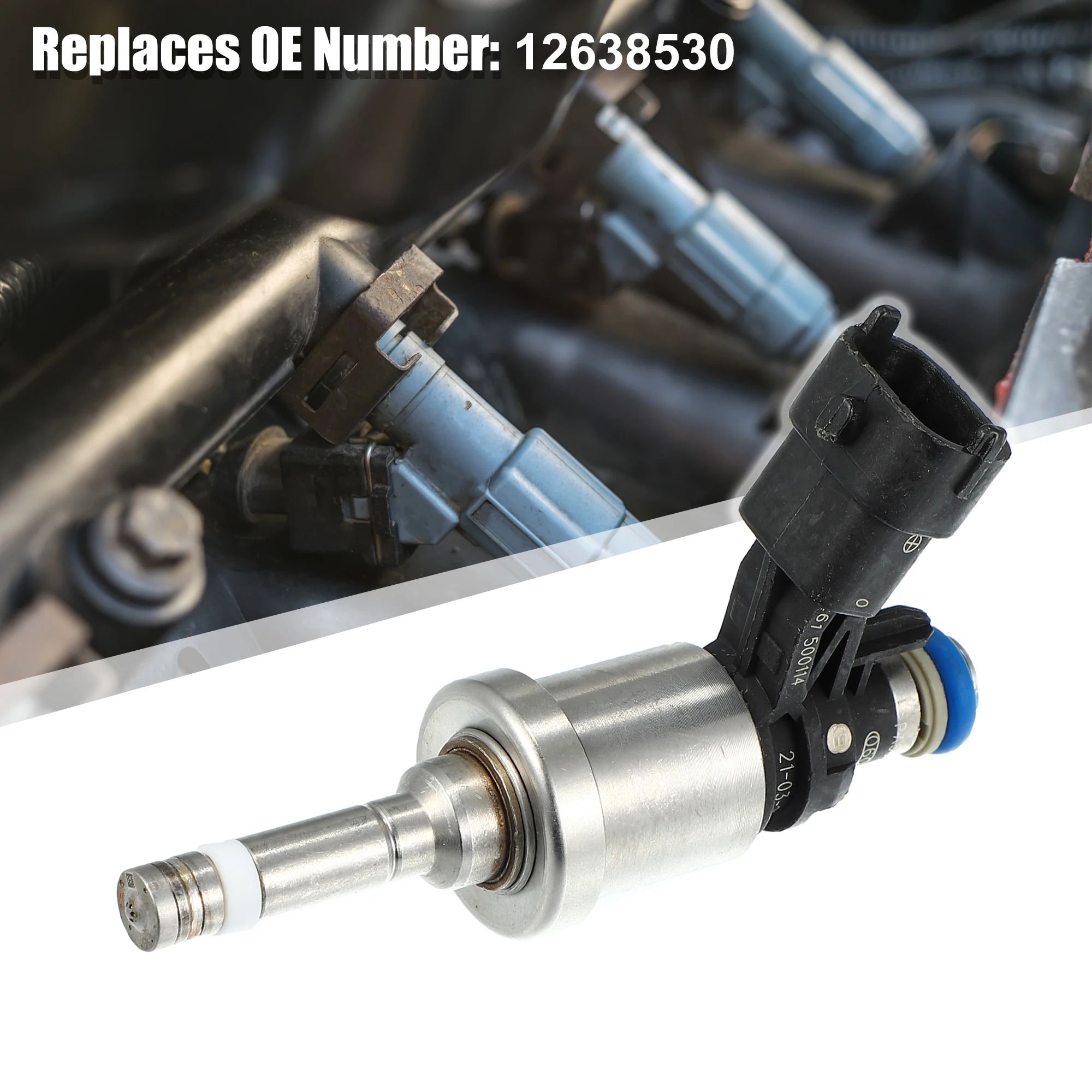 UXCELL 12638530 Автоматическая топливная форсунка для GMC Acadia 3.6L V6 для Cadillac CTS 3.6L V6
UXCELL 12638530 Автоматическая топливная форсунка для GMC Acadia 3.6L V6 для Cadillac CTS 3.6L V6