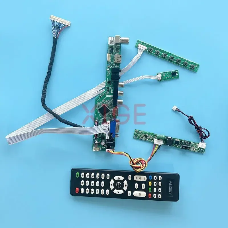 Controller Board Fit HM236WU1 HR236WU1 M236MWF2 1920*1080 30-Pin LVDS TV Analog Signal USB+AV+HDMI+VGA Kit DIY 23.6" LCD Display
Controller Board Fit HM236WU1 HR236WU1 M236MWF2 1920*1080 30-Pin LVDS TV Analog Signal USB+AV+HDMI+VGA Kit DIY 23.6" LCD Display