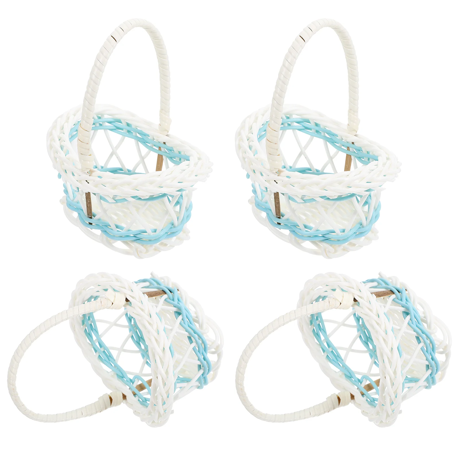 4 Pcs Mini Woven Baskets Small Craft Adorn Scene Storage Decorative Home Office Rustic Charm Portable Plastic
4 Pcs Mini Woven Baskets Small Craft Adorn Scene Storage Decorative Home Office Rustic Charm Portable Plastic