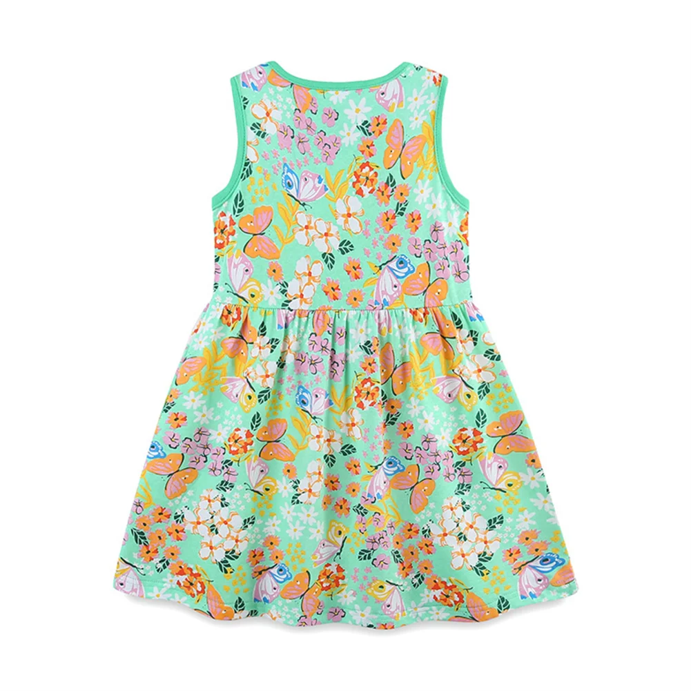 Toddler Girls Cartoon Butterflies Flowers Print Dress Cotton Sleeveless Dress Summer Basic Casual Outfits
Toddler Girls Cartoon Butterflies Flowers Print Dress Cotton Sleeveless Dress Summer Basic Casual Outfits