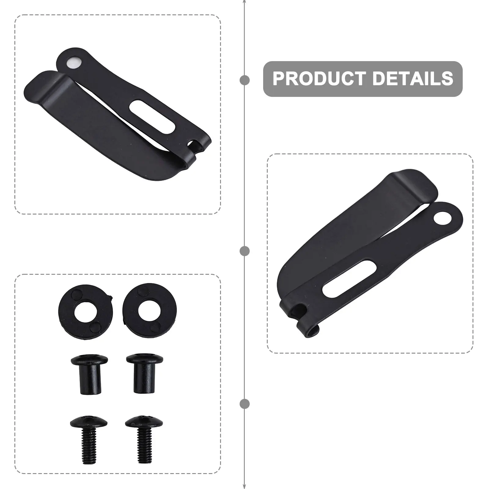 For Hiking For Camping Belt Clip Kydex Holsters Waist Bag Clip For Tools Enhanced Outdoor Experience Outdoor Camping Use
For Hiking For Camping Belt Clip Kydex Holsters Waist Bag Clip For Tools Enhanced Outdoor Experience Outdoor Camping Use