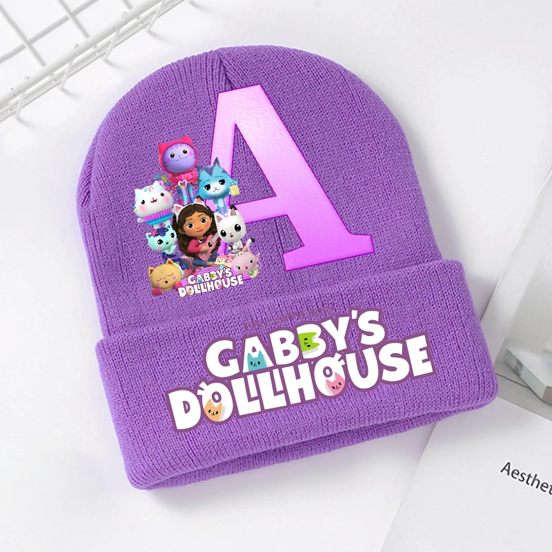 Dollhouses Gabbyed Girl Knitted Hats Cute Letters A-Z Anime Ski Beanie Casual Headgear Outdoor Soft Warm Caps Kids Kawaii Gifts
Dollhouses Gabbyed Girl Knitted Hats Cute Letters A-Z Anime Ski Beanie Casual Headgear Outdoor Soft Warm Caps Kids Kawaii Gifts