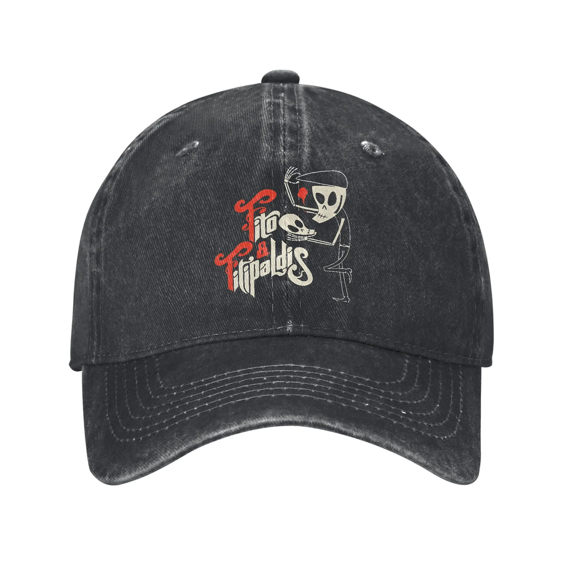 Summer Fitos Fitipaldis Skull Print Baseball Cap Sun Design Washed Trucker Hat Unisex-Teens Casual Outdoor Sport Baseball Caps
Summer Fitos Fitipaldis Skull Print Baseball Cap Sun Design Washed Trucker Hat Unisex-Teens Casual Outdoor Sport Baseball Caps