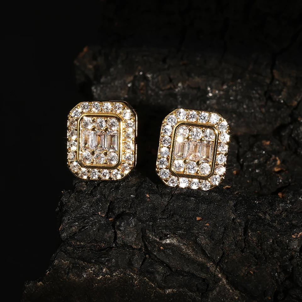 RAKOL Hip Hop Rock Squre Stud Earrings For Men Iced Out Cubic Zirconia Bling Cartilage Piercing Ear Accessories Party Jewelry
RAKOL Hip Hop Rock Squre Stud Earrings For Men Iced Out Cubic Zirconia Bling Cartilage Piercing Ear Accessories Party Jewelry