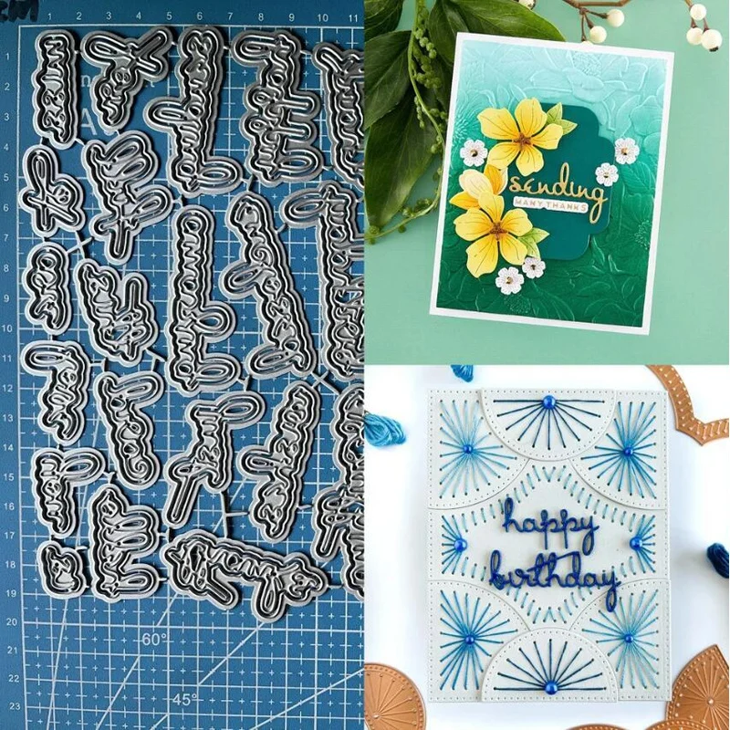 Word Metal Cutting Dies Scrapbooking Album Paper Card Crafts Embossing Stencils
Word Metal Cutting Dies Scrapbooking Album Paper Card Crafts Embossing Stencils