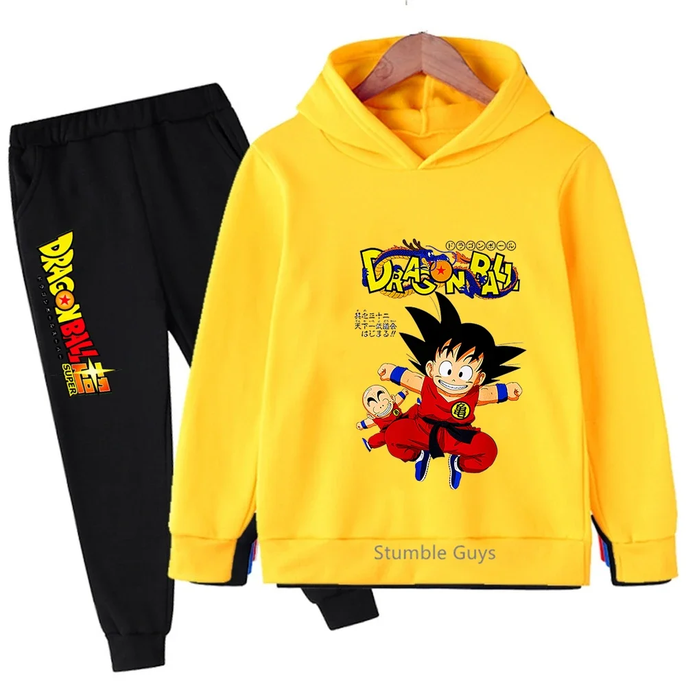 Fashion Casual Dragon Ball Hoodie Set Kids Autumn Anime Boys Clothes Girls Goku Sweatshirts Trucksuit Wear
Fashion Casual Dragon Ball Hoodie Set Kids Autumn Anime Boys Clothes Girls Goku Sweatshirts Trucksuit Wear