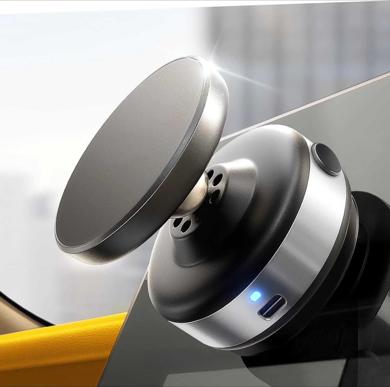 Suction Phone Mount, Content Creator Vlogging Portable Super Stable Electric Vacuum Magnetic Phone Holder
Suction Phone Mount, Content Creator Vlogging Portable Super Stable Electric Vacuum Magnetic Phone Holder