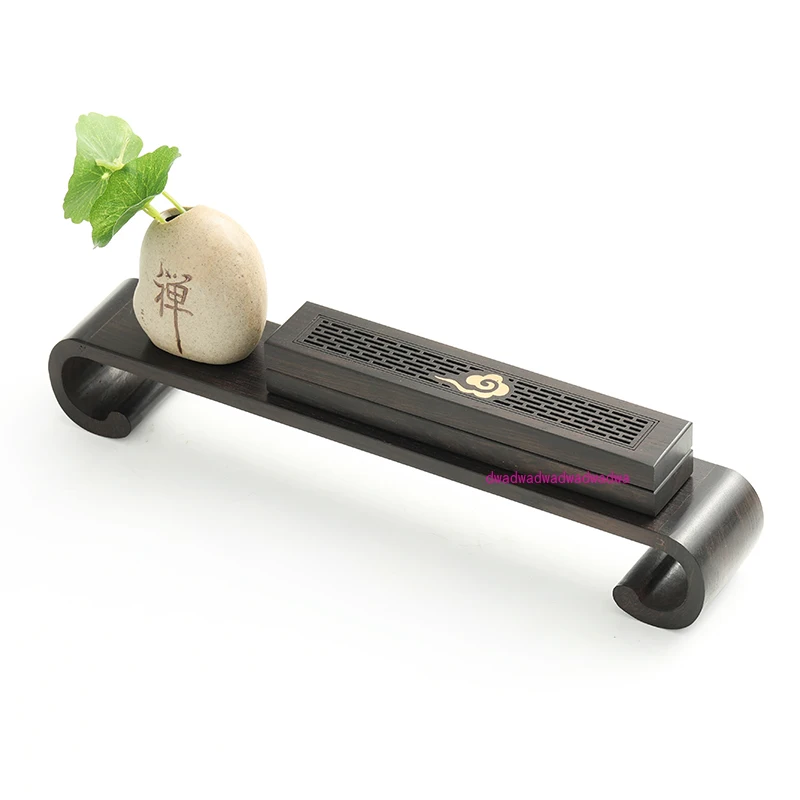 Zen lying incense burner household indoor aromatherapy burner tea ceremony ornament small sandalwood thread incense box 
Zen lying incense burner household indoor aromatherapy burner tea ceremony ornament small sandalwood thread incense box