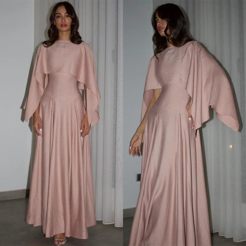 Customized Simple Jersey Boat Neck Evening Dress Exquisite Long Sleeves Prom Dresses Delicate A-Line Special Occasion Gowns
Customized Simple Jersey Boat Neck Evening Dress Exquisite Long Sleeves Prom Dresses Delicate A-Line Special Occasion Gowns