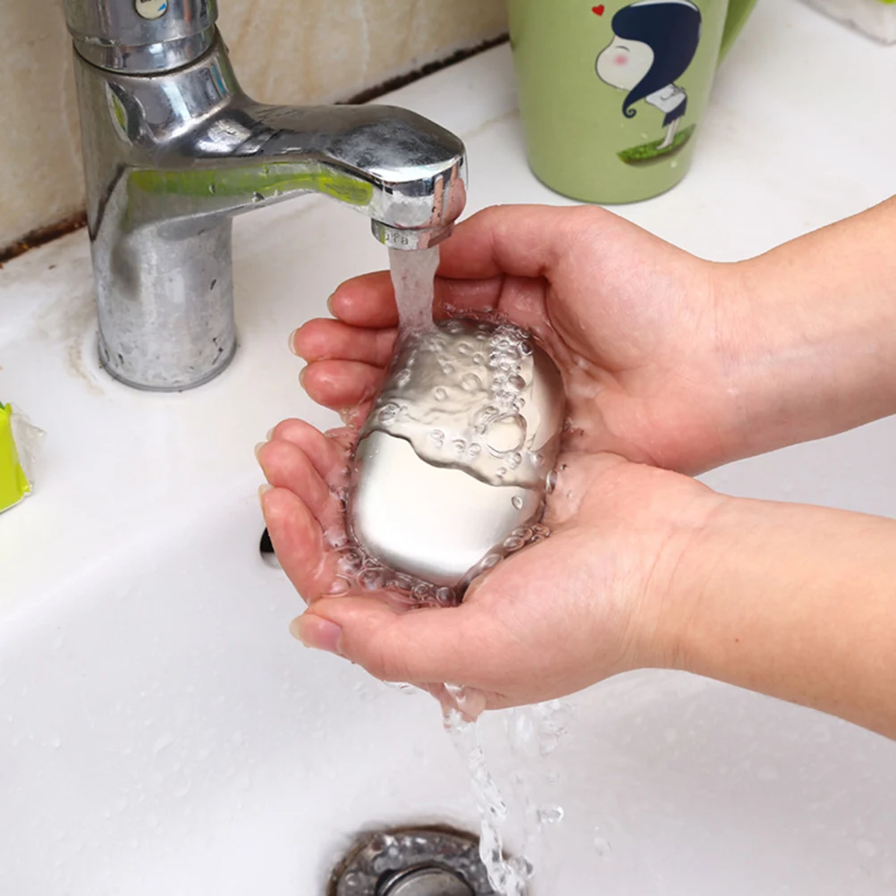 Stainless Steel Soap 1 Durable Deodorizing Bar Smell Odor Remover for Cooking Absorber Kitchen Gadget
Stainless Steel Soap 1 Durable Deodorizing Bar Smell Odor Remover for Cooking Absorber Kitchen Gadget