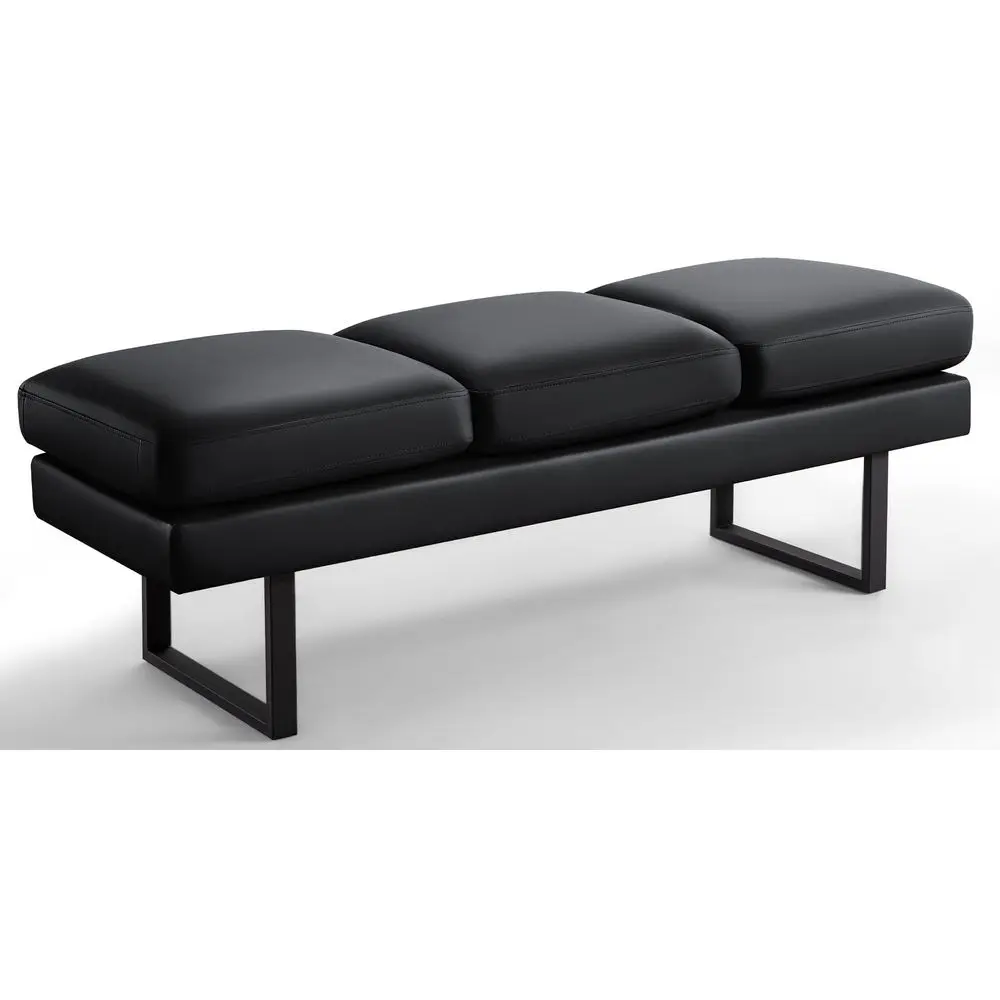 Waiting Room Bench with 3 Seats,Faux Leather Reception Bench Upholstered Office Guest Chair Seating,Waiting Room Chair for Salo
Waiting Room Bench with 3 Seats,Faux Leather Reception Bench Upholstered Office Guest Chair Seating,Waiting Room Chair for Salo