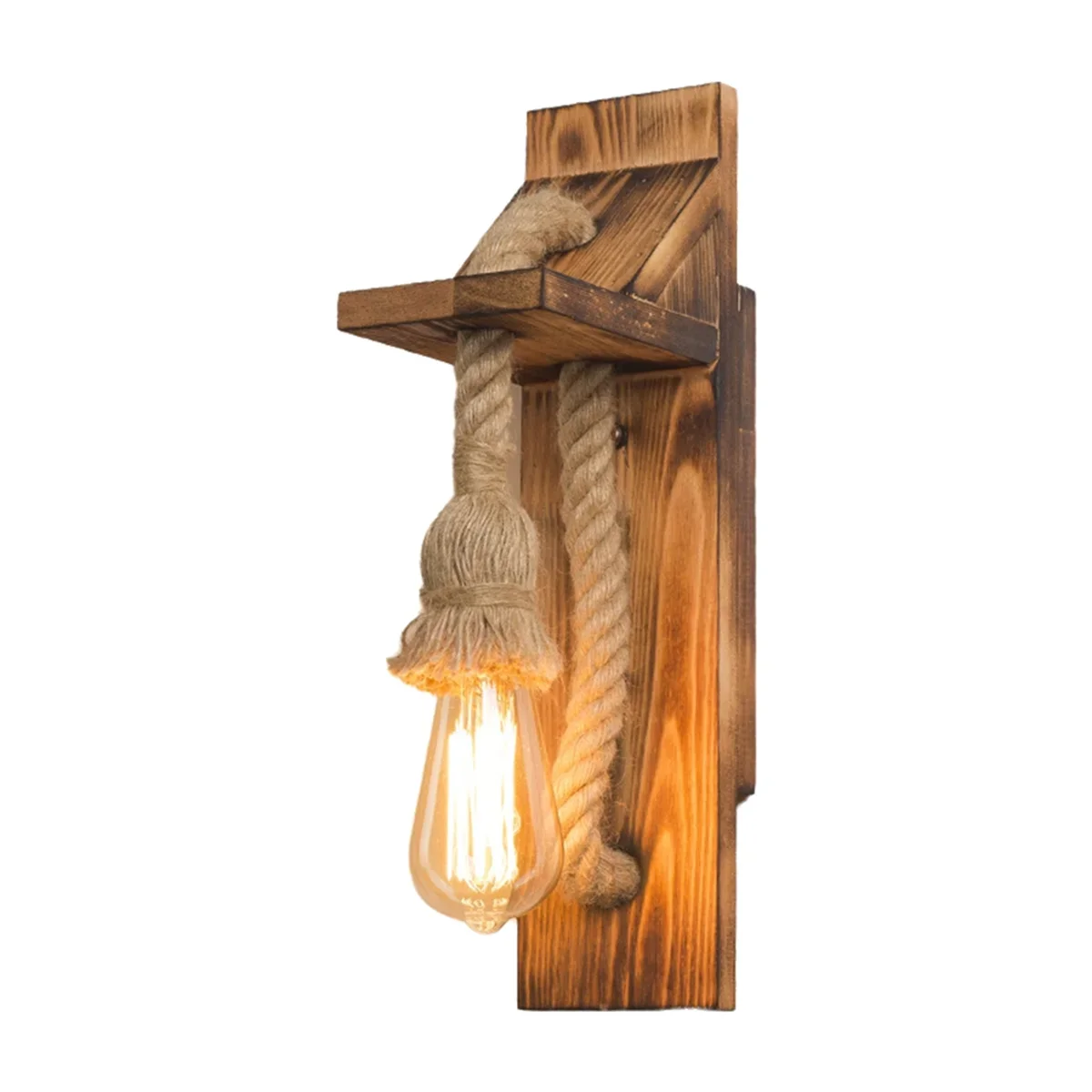 Retro Wooden Wall Lamp Retro Wrought Living Room Background Wall Lights 2700K Warm Light Bedroom Bedside
Retro Wooden Wall Lamp Retro Wrought Living Room Background Wall Lights 2700K Warm Light Bedroom Bedside