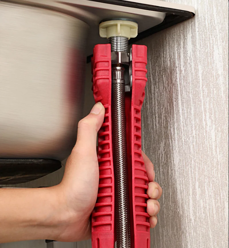 8 In 1/5 In 1 Flume Wrench Sink Faucet Plumbing Tools Wrench 8 In 1 Multifunctional English Key Repair Plumbing Wrench Tool
8 In 1/5 In 1 Flume Wrench Sink Faucet Plumbing Tools Wrench 8 In 1 Multifunctional English Key Repair Plumbing Wrench Tool