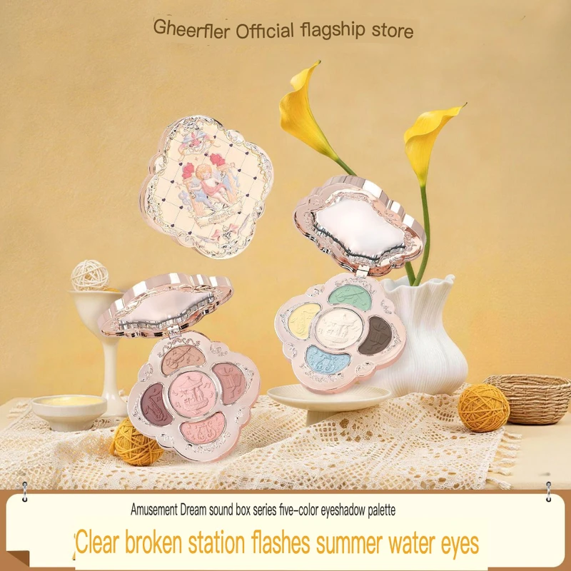 Five-color Eyeshadow Palette, Comprehensive Palette, Shadow, Highlight, Fine Sparkle, Portable Palette, Pearlescent
Five-color Eyeshadow Palette, Comprehensive Palette, Shadow, Highlight, Fine Sparkle, Portable Palette, Pearlescent