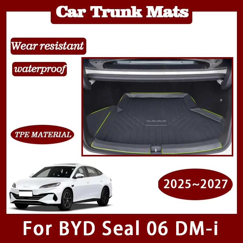 Car Rear Trunk Mats For BYD Seal 06 DM-i Sedan 2025 2026 2027 Waterproof Cargo Liner Cover Storage Pad Interior Auto Accessories
Car Rear Trunk Mats For BYD Seal 06 DM-i Sedan 2025 2026 2027 Waterproof Cargo Liner Cover Storage Pad Interior Auto Accessories