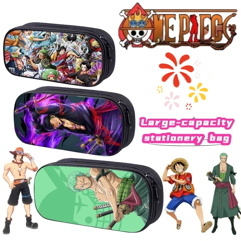 One Piece Tony Tony Chopper Sanji Two-Dimensional Zipper Pencil Case Student Convenient Large-Capacity Stationery Storage Box
One Piece Tony Tony Chopper Sanji Two-Dimensional Zipper Pencil Case Student Convenient Large-Capacity Stationery Storage Box