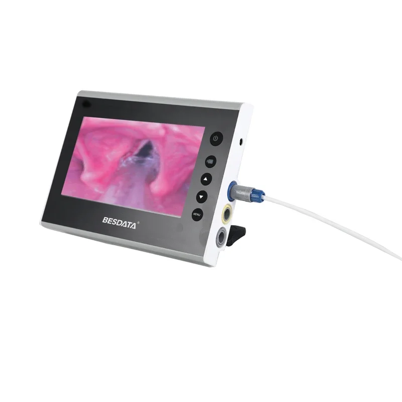 BESDATA 7'' High Resolutuion Best Visual DLT Video Disposable Double Lumen Tube for Adult Medical Intubation Surgery
BESDATA 7'' High Resolutuion Best Visual DLT Video Disposable Double Lumen Tube for Adult Medical Intubation Surgery