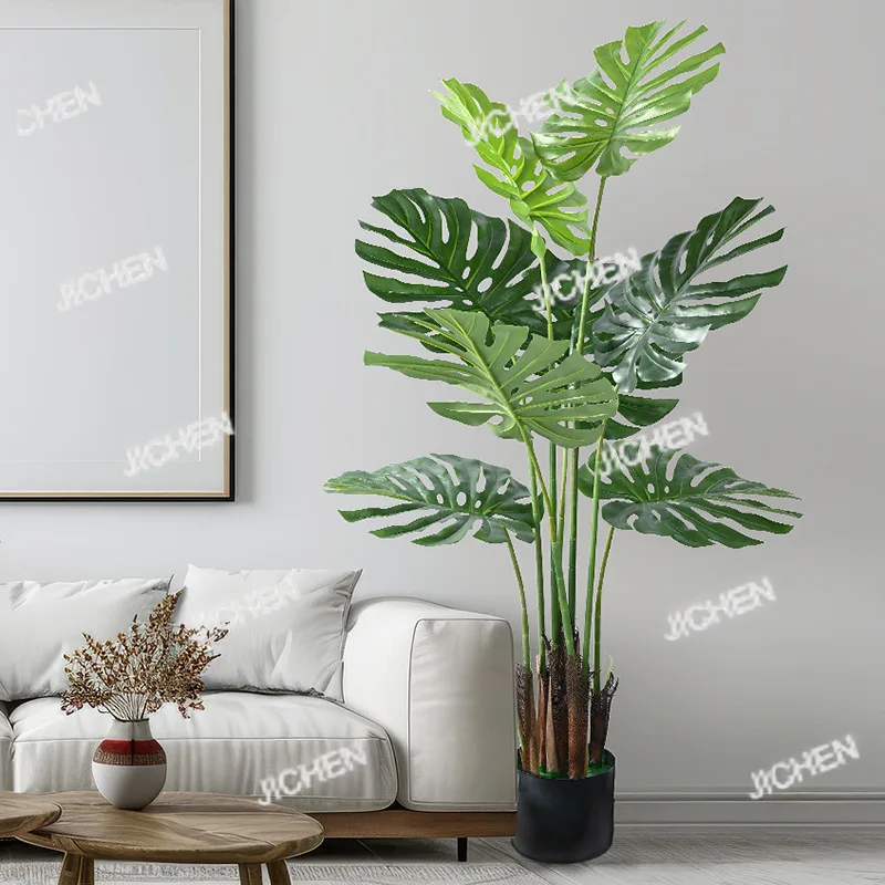 Large large-leaf simulated turtle bamboo bionic fake tree green plant turtle leaf fake flower tree interior landscaping decorati
Large large-leaf simulated turtle bamboo bionic fake tree green plant turtle leaf fake flower tree interior landscaping decorati