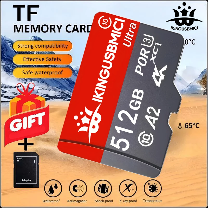 Original Memory Card SD Cards Micro TF Card TF Cards 32GB 64GB 256GB V10 Ultra HD 4K Full HD 4K Ultra HD for Phone Gaming GoPro
Original Memory Card SD Cards Micro TF Card TF Cards 32GB 64GB 256GB V10 Ultra HD 4K Full HD 4K Ultra HD for Phone Gaming GoPro