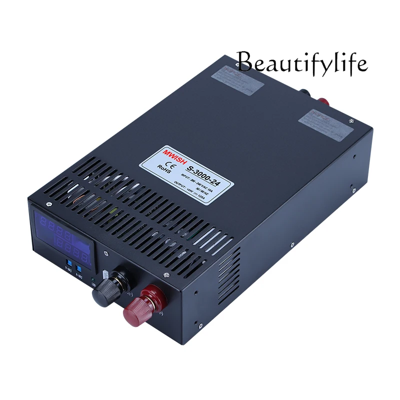 S-2000/3000W-12V24V36V48V high power AC 220 to DC adjustable switching power supply
S-2000/3000W-12V24V36V48V high power AC 220 to DC adjustable switching power supply