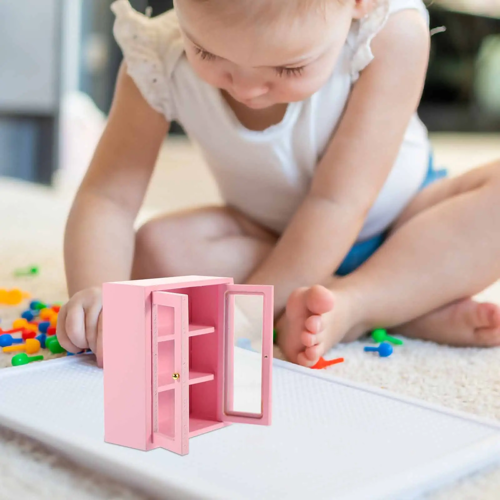 Miniature Wooden Cabinet Tiny Furniture for Mini House Kitchen Decoration 1 12 Scale Mini House Ornament Landscape Decor
Miniature Wooden Cabinet Tiny Furniture for Mini House Kitchen Decoration 1 12 Scale Mini House Ornament Landscape Decor