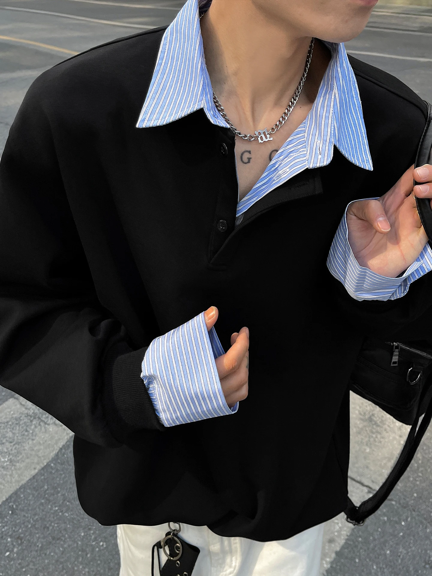 American Style Loose Long Sleeve Shirt Collar Hoodie Men's Casual Wear Spring Autumn Trendy Brand GPOUHO Z2897 Youth Cotton P...
American Style Loose Long Sleeve Shirt Collar Hoodie Men's Casual Wear Spring Autumn Trendy Brand GPOUHO Z2897 Youth Cotton P...