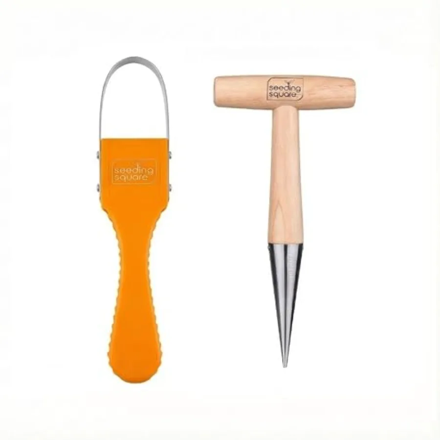 Pokey Planter + Sneaky Weeder Bundle Dibber Tool for Planting Seeds and Seedlings with Hand Weeding Tool for Easy Garden Mainte
Pokey Planter + Sneaky Weeder Bundle Dibber Tool for Planting Seeds and Seedlings with Hand Weeding Tool for Easy Garden Mainte