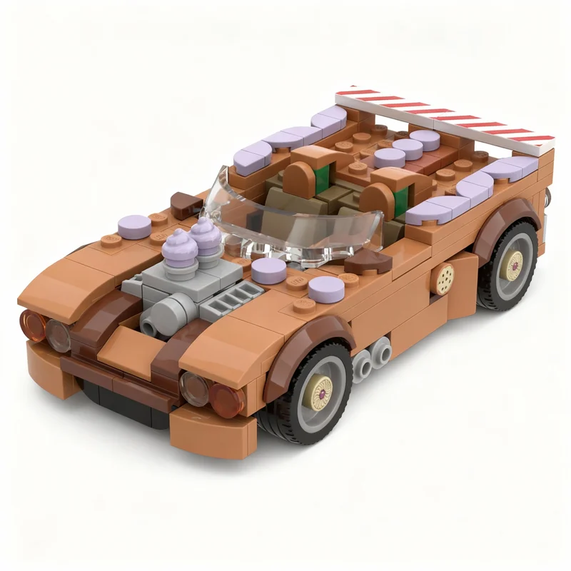 NEW 243PCS MOC City Champions Super Car Gingerbread Roadster Model Technology DIY Assembly Building Blocks Display Birthday Gift
NEW 243PCS MOC City Champions Super Car Gingerbread Roadster Model Technology DIY Assembly Building Blocks Display Birthday Gift