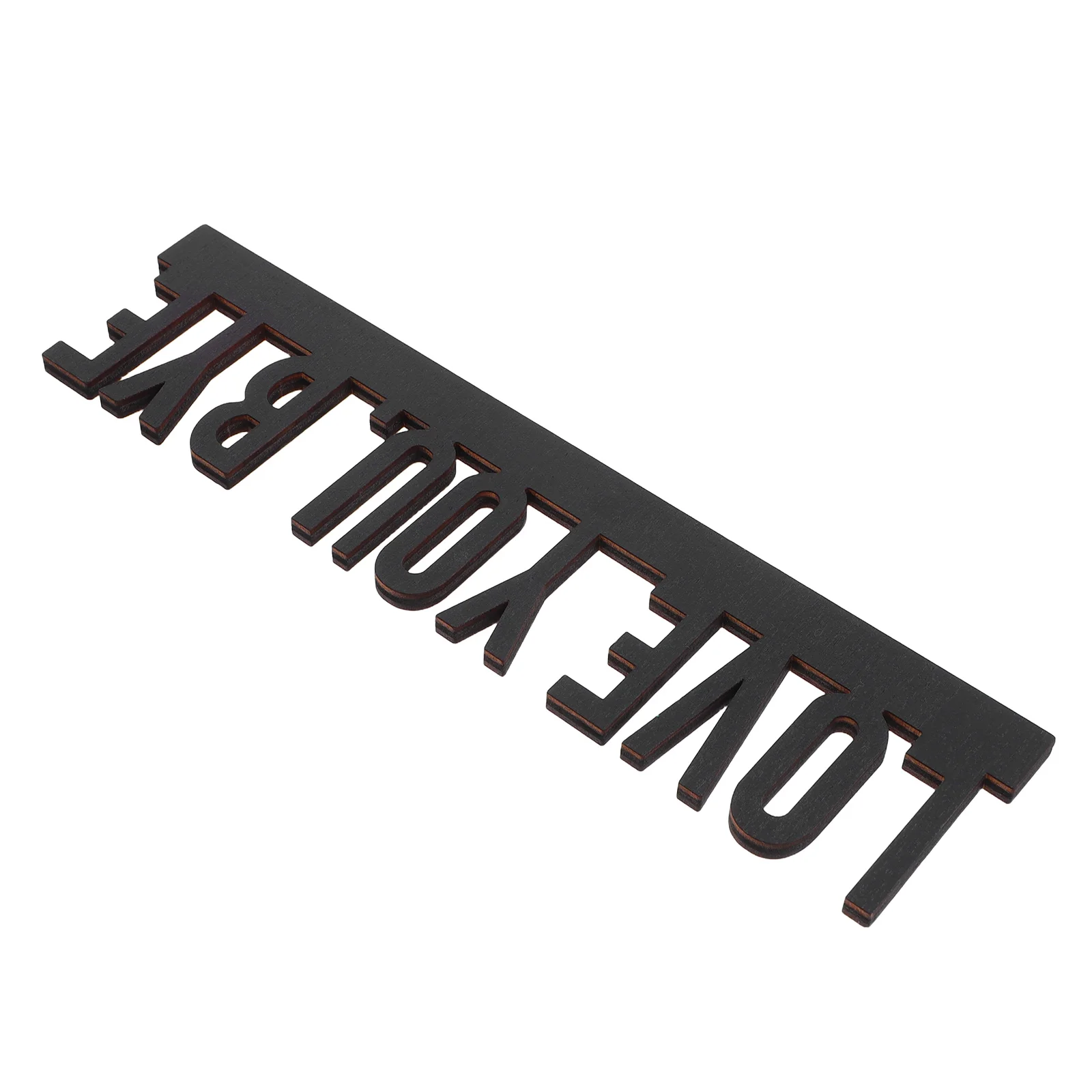 Wooden Signs Wall Decor Hand Carved Love You Bye Black Letter Plaque for Crafts Home Party Boho Style Unique
Wooden Signs Wall Decor Hand Carved Love You Bye Black Letter Plaque for Crafts Home Party Boho Style Unique