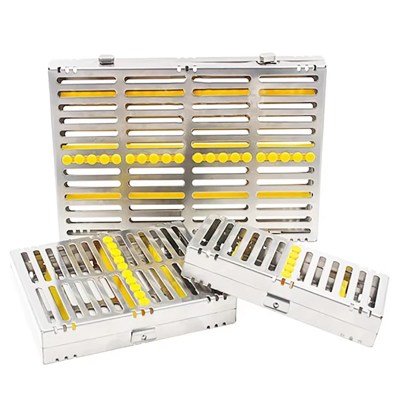 1Pc Dental Sterilization Rack Surgical Autoclavable Sterilization Box Dental Cassette Disinfection Tray Dentist Tools
1Pc Dental Sterilization Rack Surgical Autoclavable Sterilization Box Dental Cassette Disinfection Tray Dentist Tools