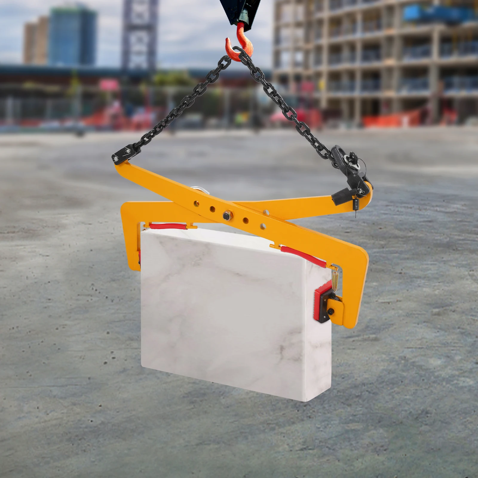 33-70CM Lifting Clamp Heavy Duty Stone Lifting Clamps 1102.31lbs Load Capacity for Grasping Parallel, Flat Concrete Components
33-70CM Lifting Clamp Heavy Duty Stone Lifting Clamps 1102.31lbs Load Capacity for Grasping Parallel, Flat Concrete Components