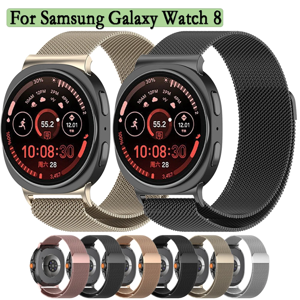 Magnetic Strap For Samsung Galaxy Watch 8 Milanese Loop Watchband Business Style Wristband For Samsung Galaxy Watch Ultra 2
Magnetic Strap For Samsung Galaxy Watch 8 Milanese Loop Watchband Business Style Wristband For Samsung Galaxy Watch Ultra 2