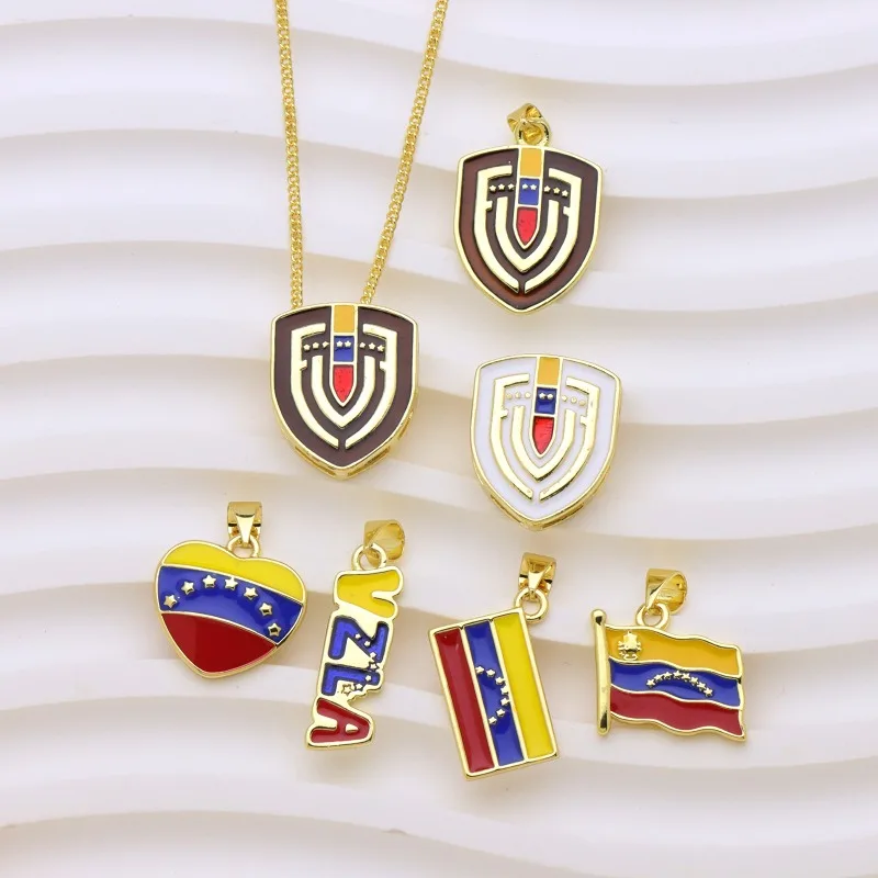 Shield Drip Oil Colored Copper Charms Personalized Versatile Necklace Pendant for DIY Fashion Jewelry Making Necklace Material
Shield Drip Oil Colored Copper Charms Personalized Versatile Necklace Pendant for DIY Fashion Jewelry Making Necklace Material