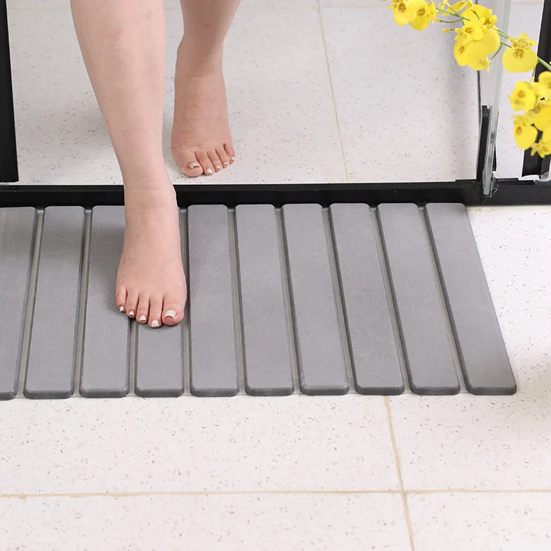 Diatom Mud Folding Floor Mat Non-Slip Absorbent for Bathroom Toilet Use
Diatom Mud Folding Floor Mat Non-Slip Absorbent for Bathroom Toilet Use